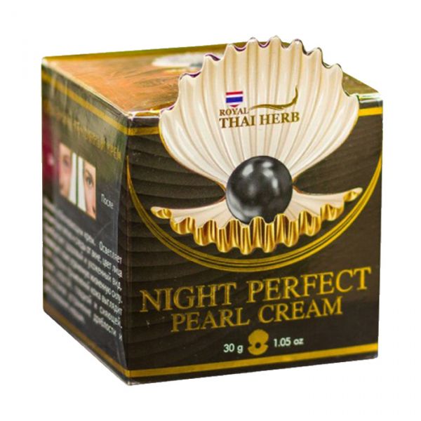 Ночной жемчужный крем Royal Thai Herb, 30 гр